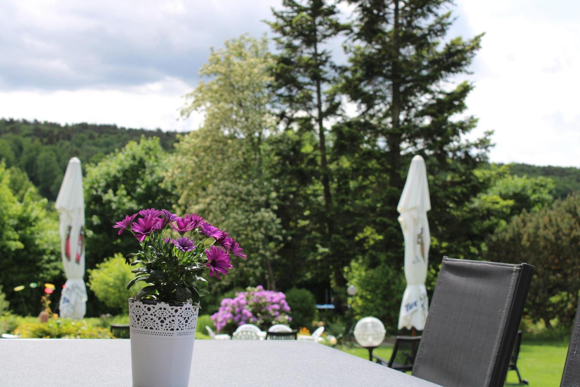 Landhotel Hubertus Unterelsbach ภายนอก รูปภาพ